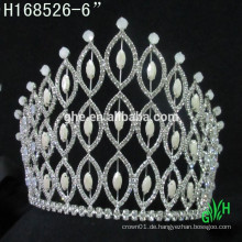 Neue Designs Strass Krone, Mode Braut Rhinestone Krone Festzug Tiara